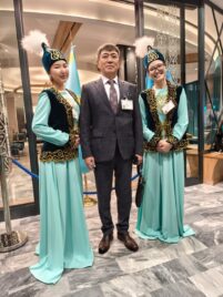 Apertura dell’esposizione del Kazakistan presso la sede FAO a Roma, Italia