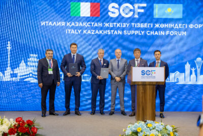 Firma del Memorandum Kazakh Invest–AGRIQA–TRAMITE
