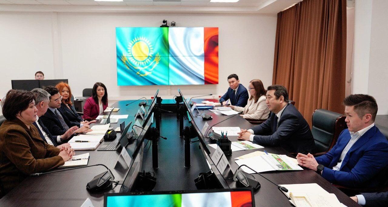 Incontro con il Vice Primo Ministro S. Zhumangarin