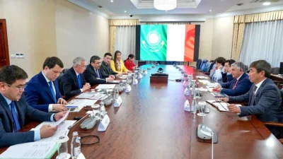 ҚР Ауыл шаруашылығы министрі А. Сапаровпен кездесу (01.04.2025 жыл)